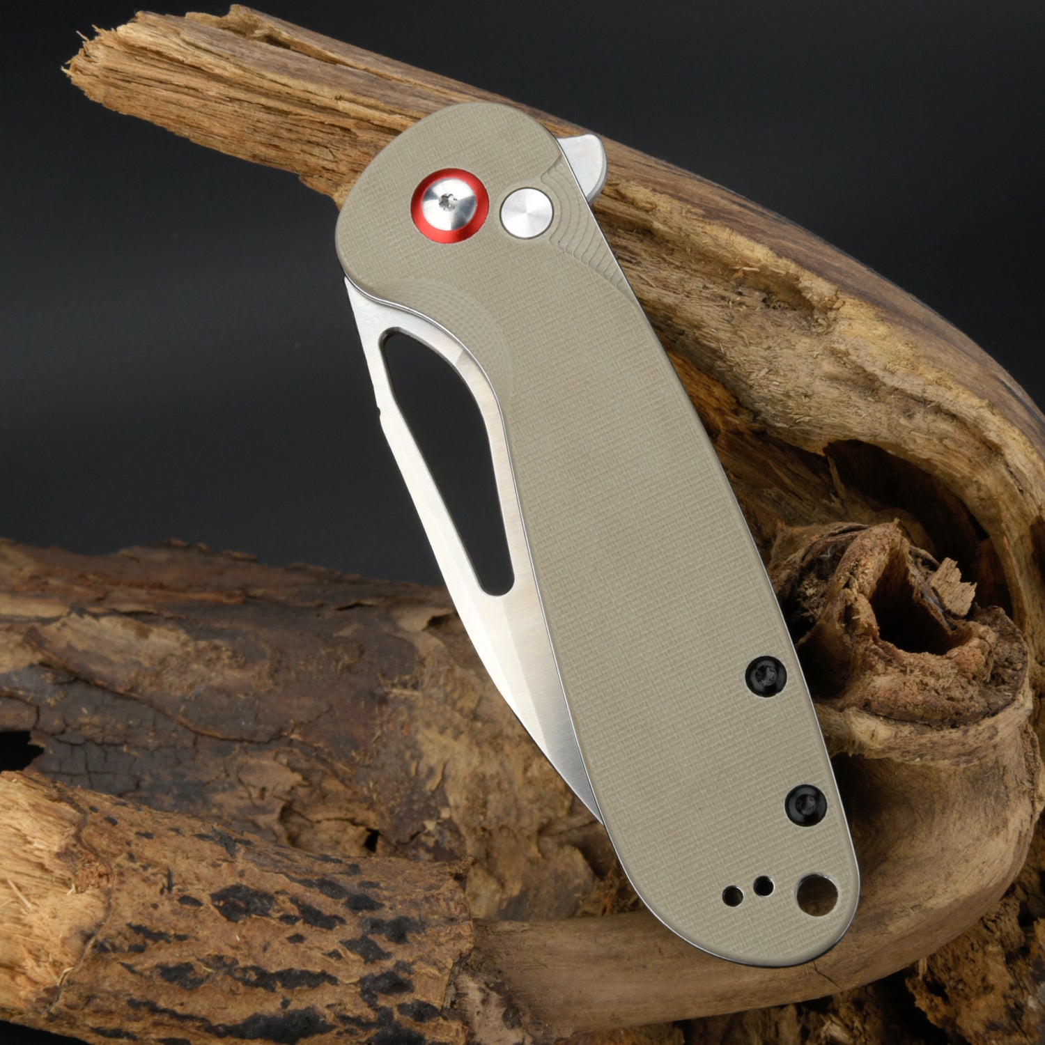 CJRB LAGO J1926 AR-RPM9 POWDER STEEL G10 HANDLE FOLDING KNIVES