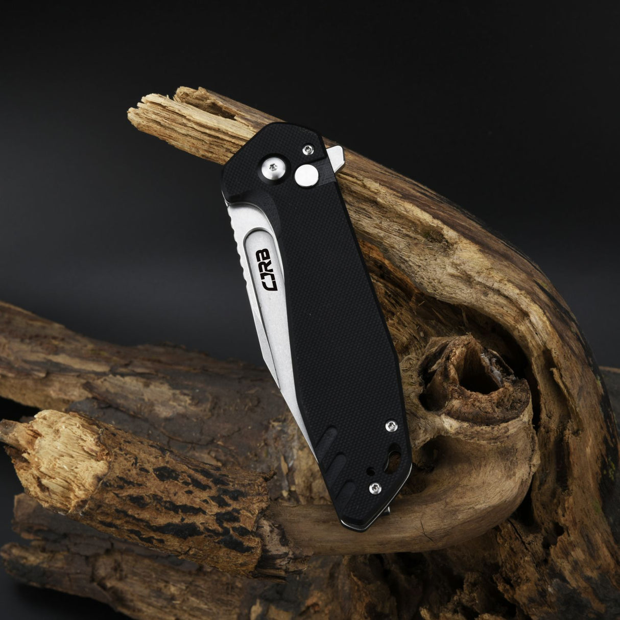 CJRB RIFF J1928 AR-RPM9 Steel Blade Micarta and G10 Handle Folding Knives