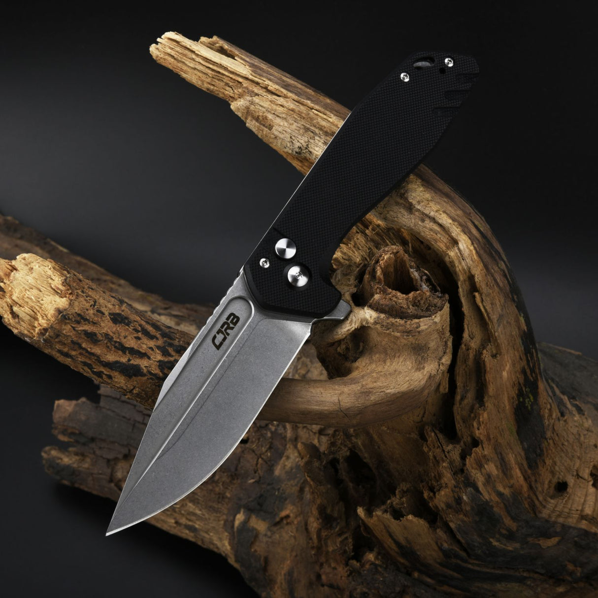 CJRB RIFF J1928 AR-RPM9 Steel Blade Micarta and G10 Handle Folding Knives
