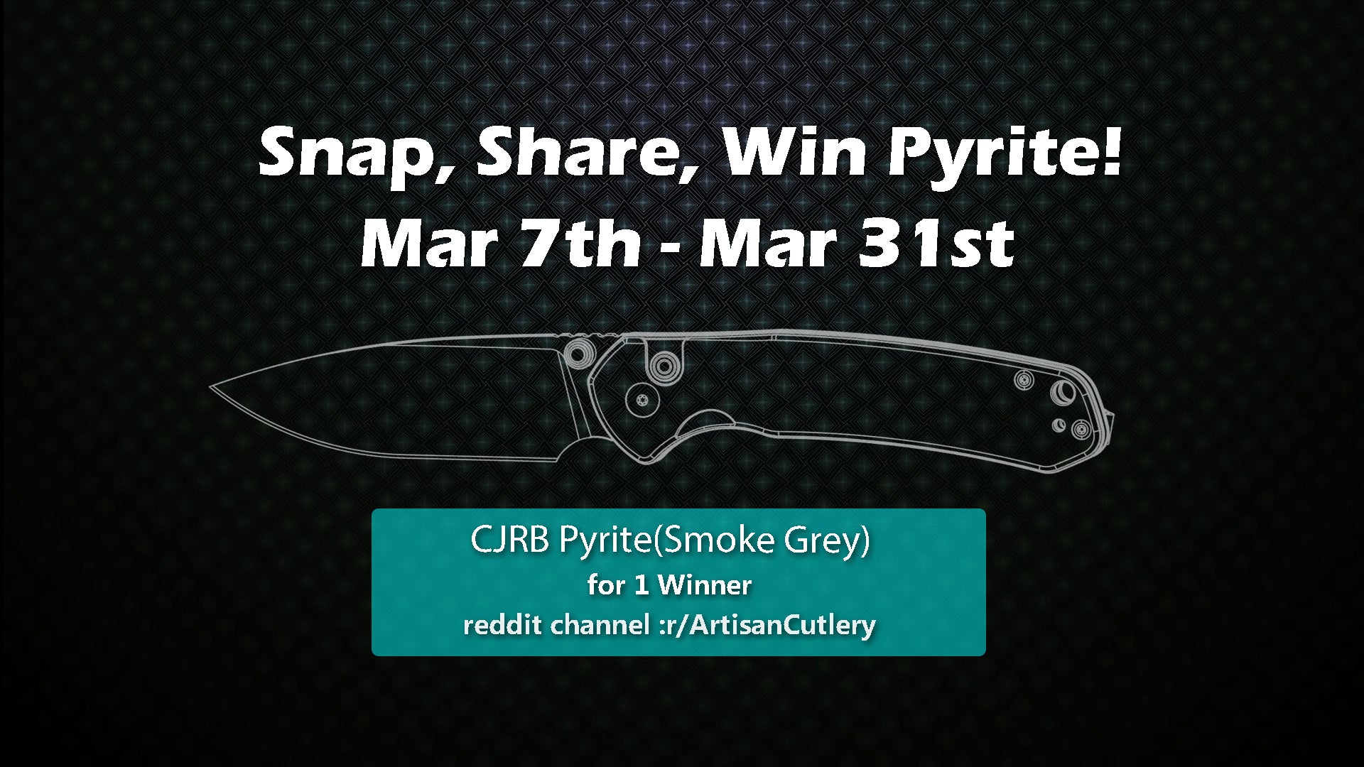 Snap, Share, and Win Pyrite!