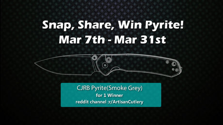 Snap, Share, and Win Pyrite!