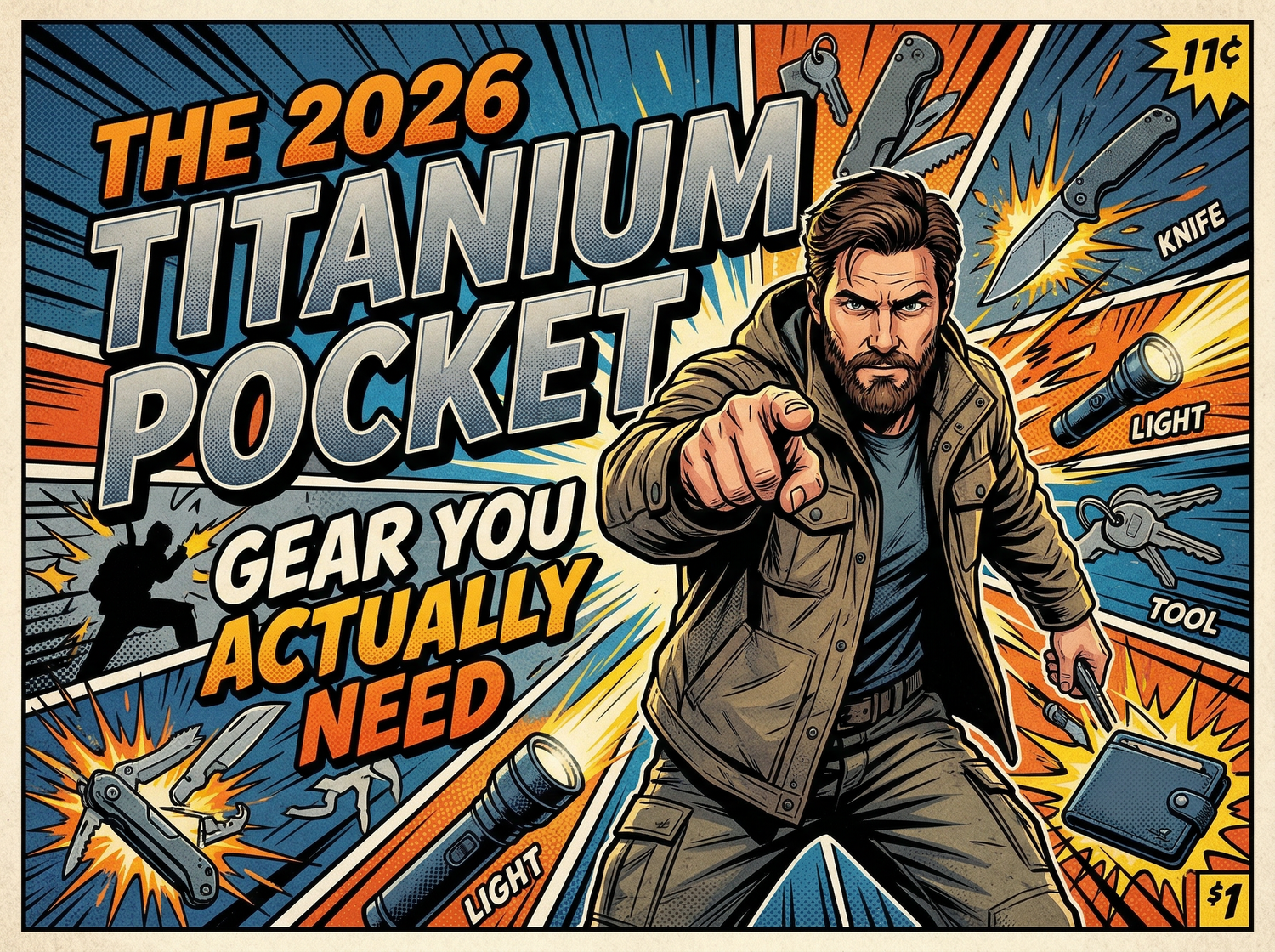 The 2026 Titanium Pocket Dump: Gear You Actually Need