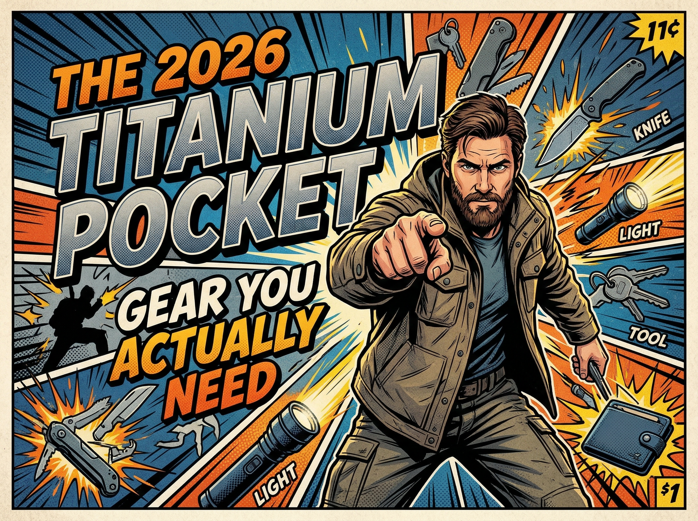 The 2026 Titanium Pocket Dump: Gear You Actually Need