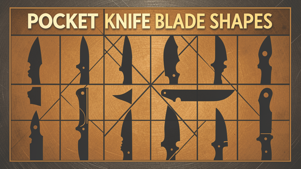 Pocket Knife Blade Shapes: A Complete Guide to Clip Point, Drop Point, and Tanto