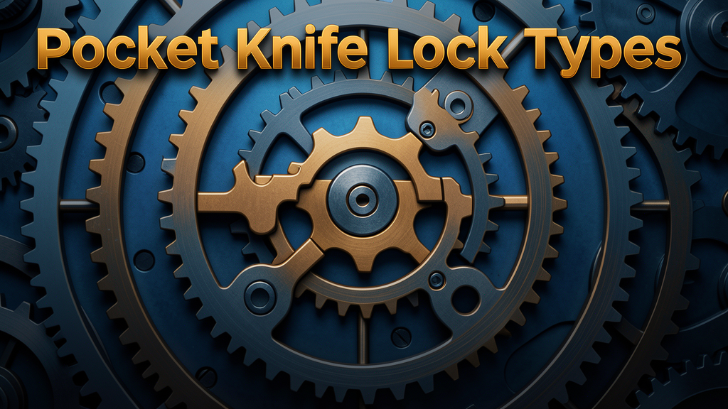 Pocket Knife Lock Types: A Complete Guide to Frame Locks, Liner Locks, and Button Locks