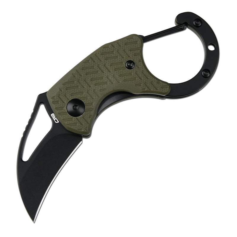 Cjrb Anansi J1964 Ar-rpm9 Steel Blade G10 Handle Folding Knives Green G10 Handle/black Pvd Finish - cjrb anansi