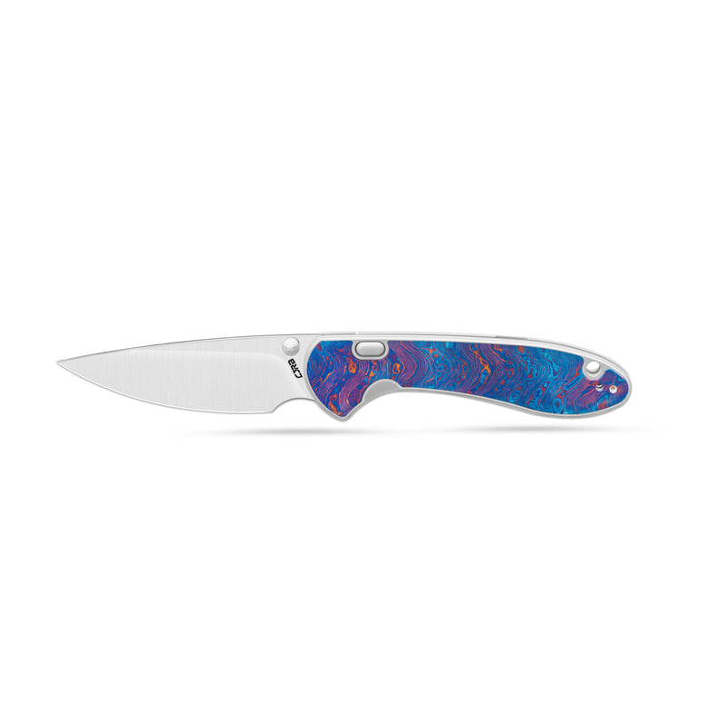Building the Feldspar: Titanium Damascus Top-Framelock