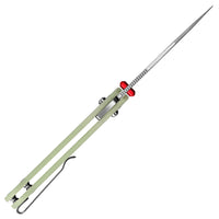 CJRB Bolt Recoil Lock V2 & Thumb Stud G10(Glow In the Dark) Handle (3.25'' Stone Wash AR-RPM9 Blade) J1960-GD