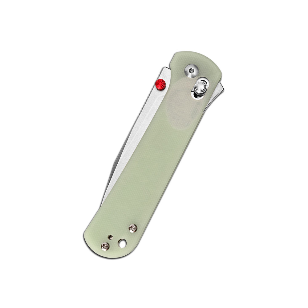 CJRB Bolt Recoil Lock V2 & Thumb Stud G10(Glow In the Dark) Handle (3.25'' Stone Wash AR-RPM9 Blade) J1960-GD