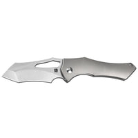 ArtisanCutlery Baskin 1853G S90V Blade Titanium Handle Folding Knives