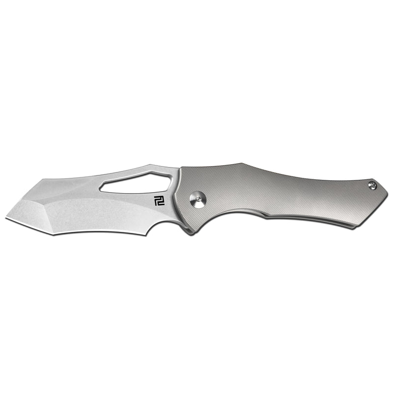 ArtisanCutlery Baskin 1853G S90V Blade Titanium Handle Folding Knives