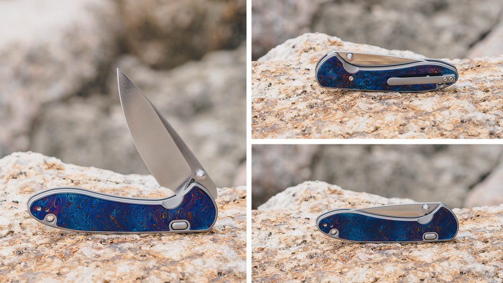 Building the Feldspar: Titanium Damascus Top-Framelock