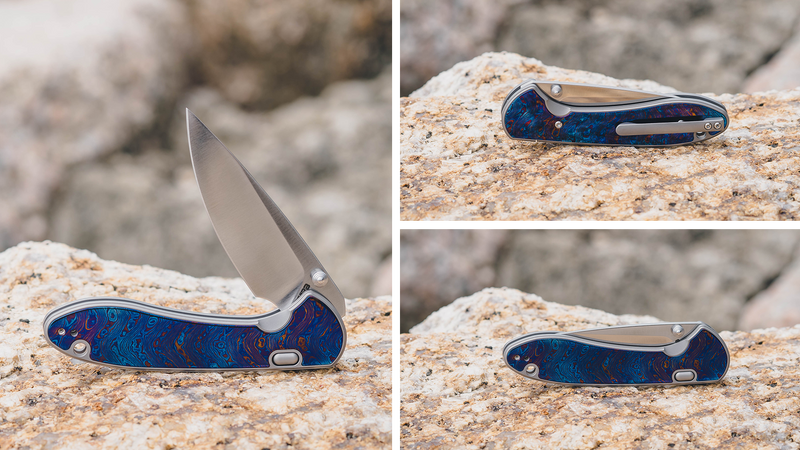 Building the Feldspar: Titanium Damascus Top-Framelock