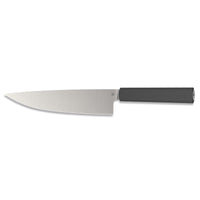 Butterfork Purest 8” Chef's Knife, AR-RPM9 Stainless Steel, Replaceable ABS Handle, Dark Grey