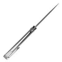 Artisan Cutlery Satyr ATZ-1852G-BGY S90V Blade Titanium Handle Folding Knives