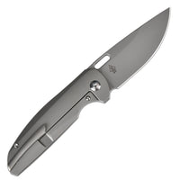 Artisan Cutlery Satyr ATZ-1852G-BGY S90V Blade Titanium Handle Folding Knives
