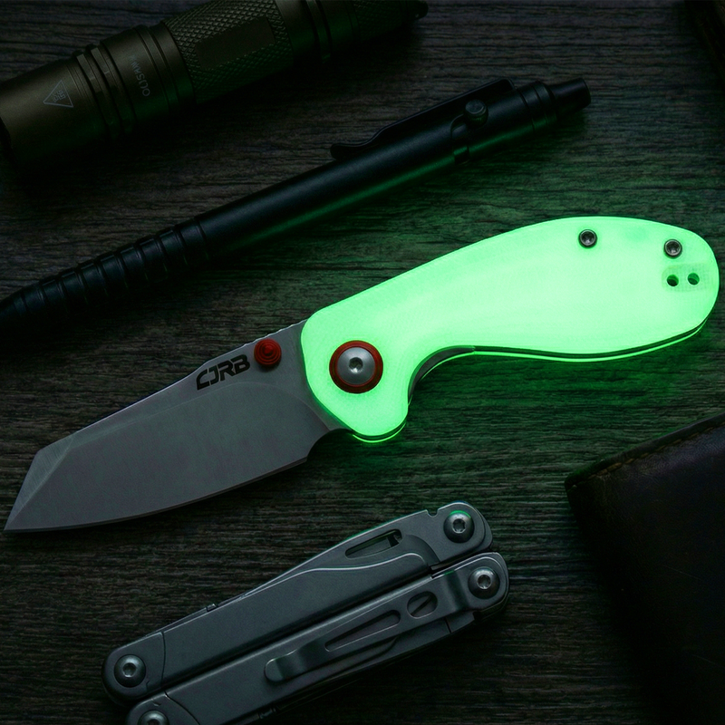 CJRB Maileah Front Flipper & Liner Lock G10(Glow In the D CJRB Maileah Front Flipper & Liner Lock G10(Glow In the D