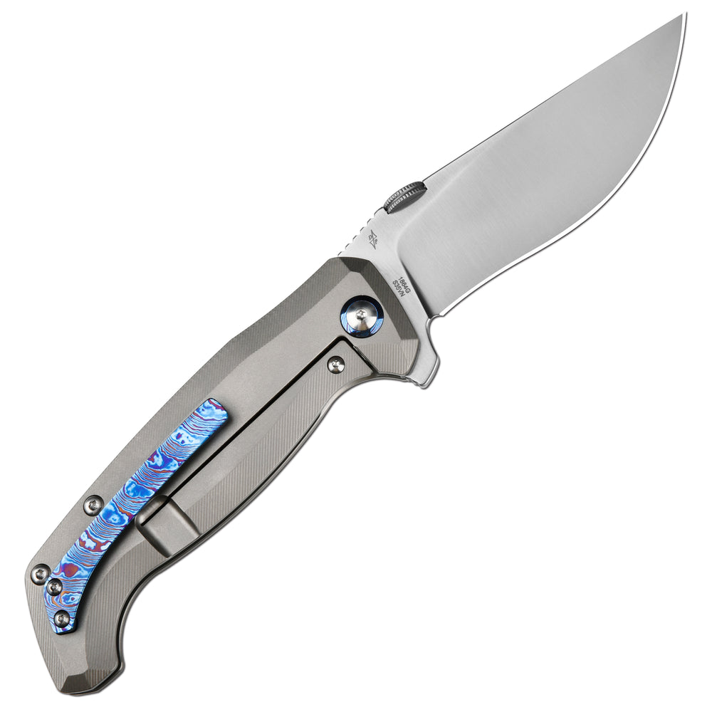 ArtisanCutlery Kami ATZ-1864G S35VN Blade Titanium Handle Folding Knives
