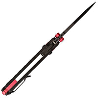 CJRB Doubletap Thumb Stud & Recoil Lock V2 Tatical Knife Carbon Fiber Handle(3.86'' D2 Steel Black PVD Coating Blade) J1970-BCF (Exclusive)