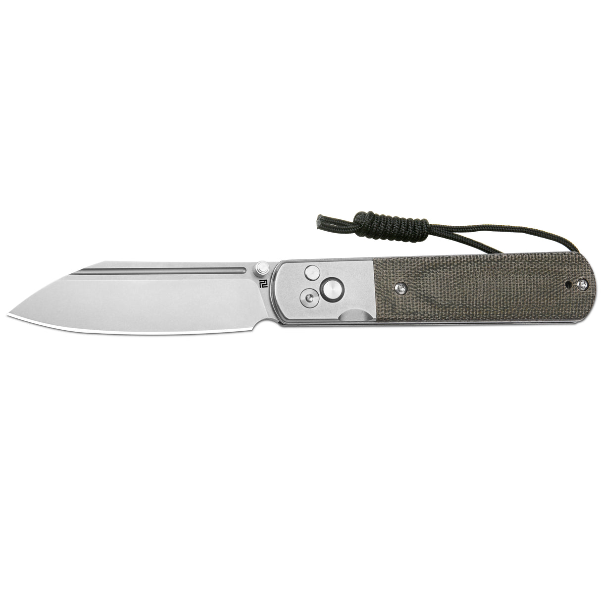 Artisan Cutlery Holm 1875 S90V Steel Blade Steel and Micarta Handle Folding Knives