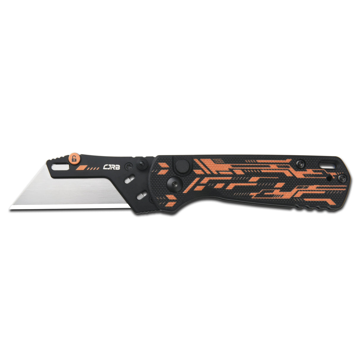 CJRB Boxer J1967 G10 Handle Folding Utility Knife, with 10 Extra Blades