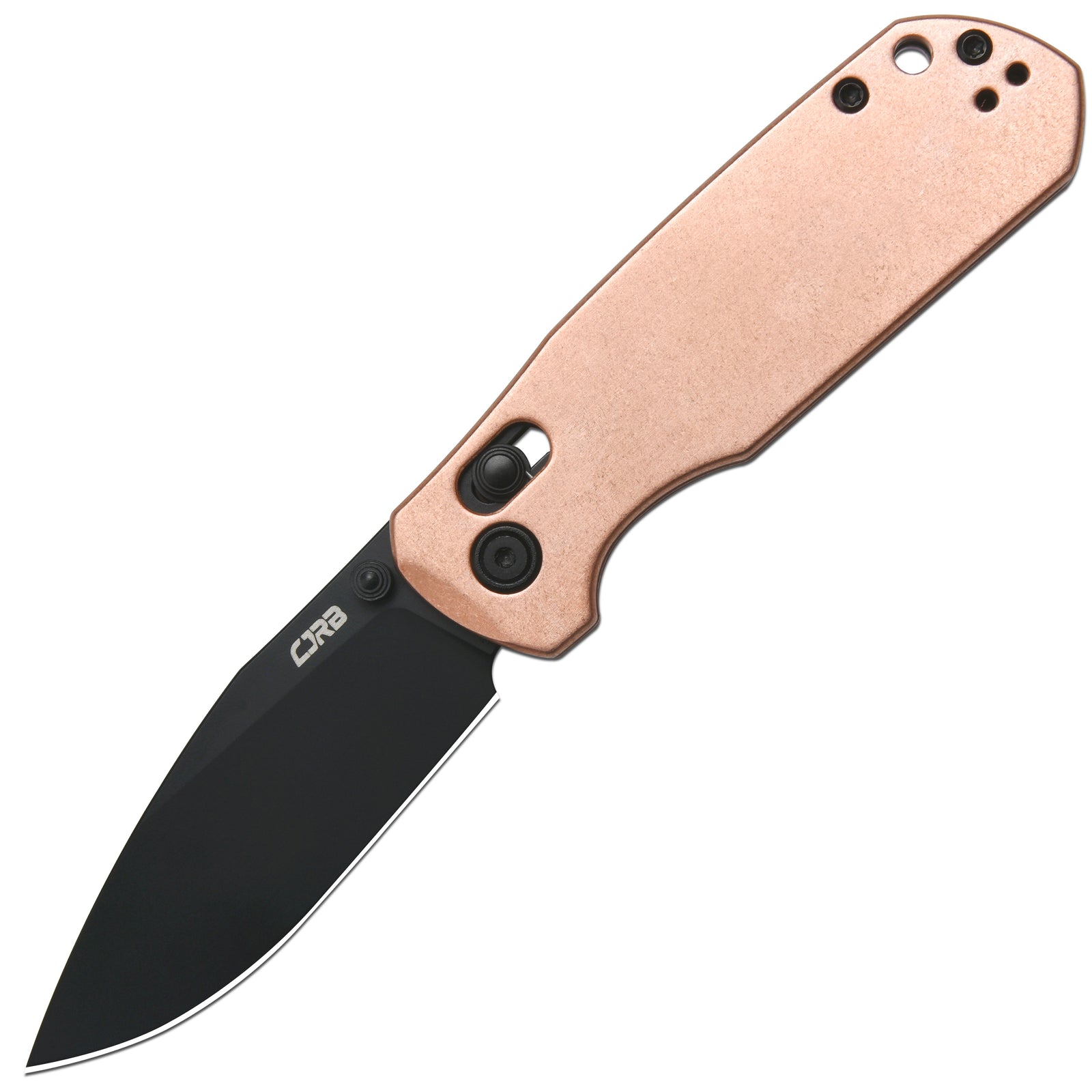 Cjrb Maximal Crossbar Lock Knife Copper Handle (2.95'' Black Pvd Coating Ar-rpm9 Blade) J1954-co - cjrb maximal