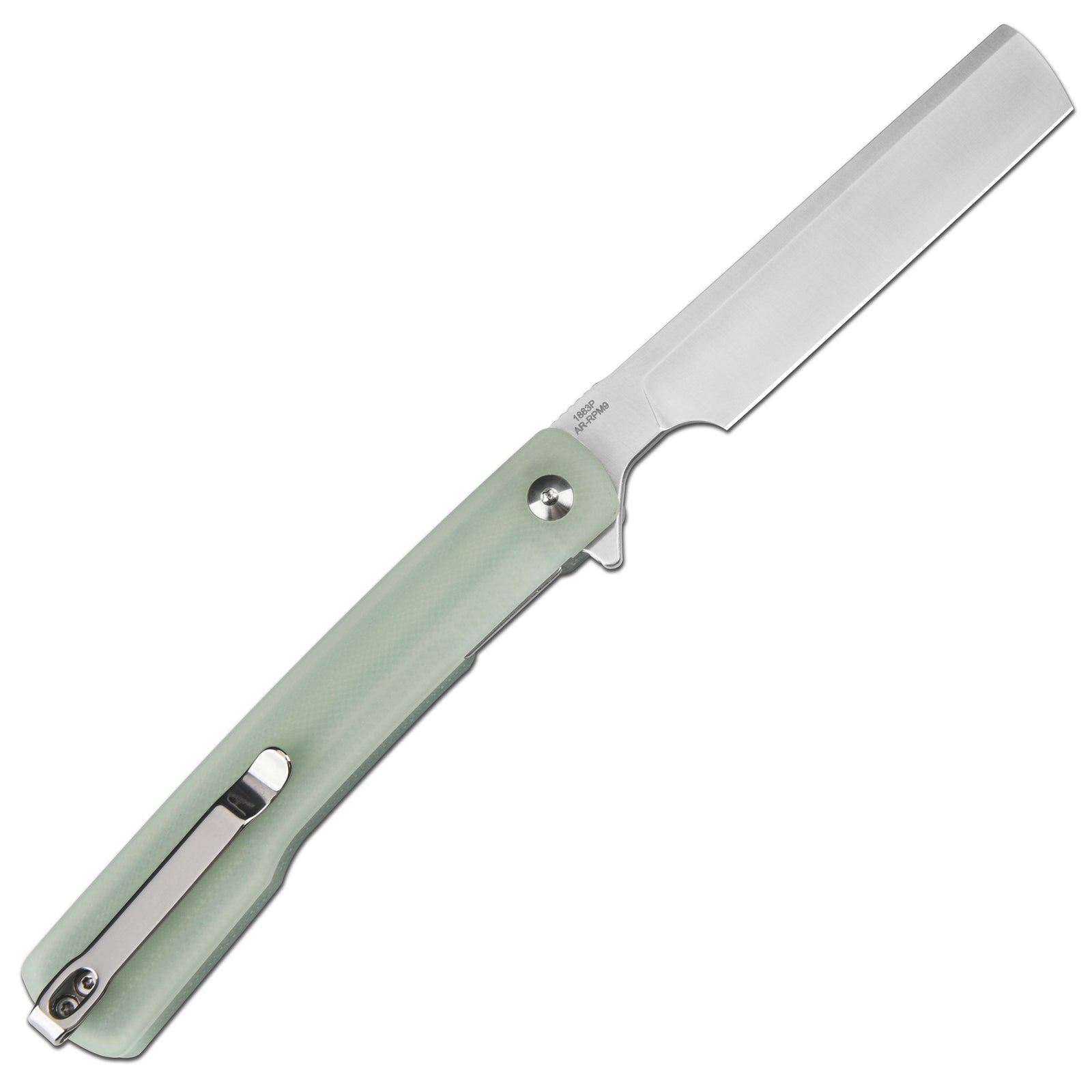 ArtisanCutlery Orthodox V2 1883P AR-RPM9 Steel Blade G10 Handle Folding Knives Green