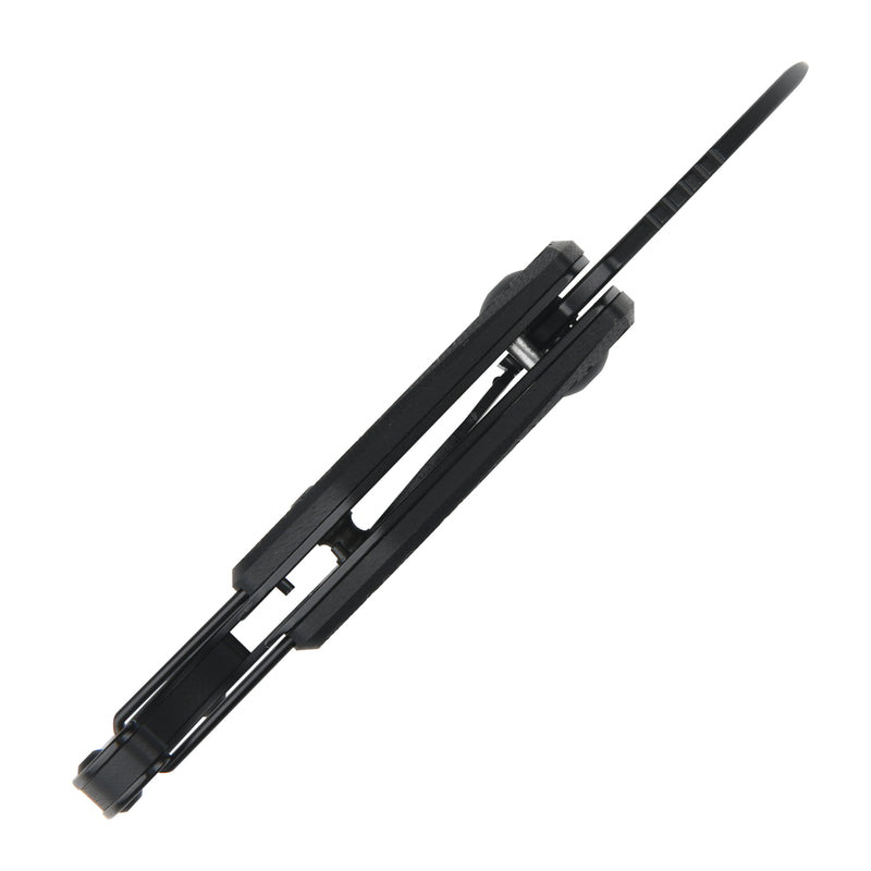 CJRB Anansi J1964 AR-RPM9 Steel Blade G10 Handle Folding Knives Black G10 Handle/Black PVD Finish