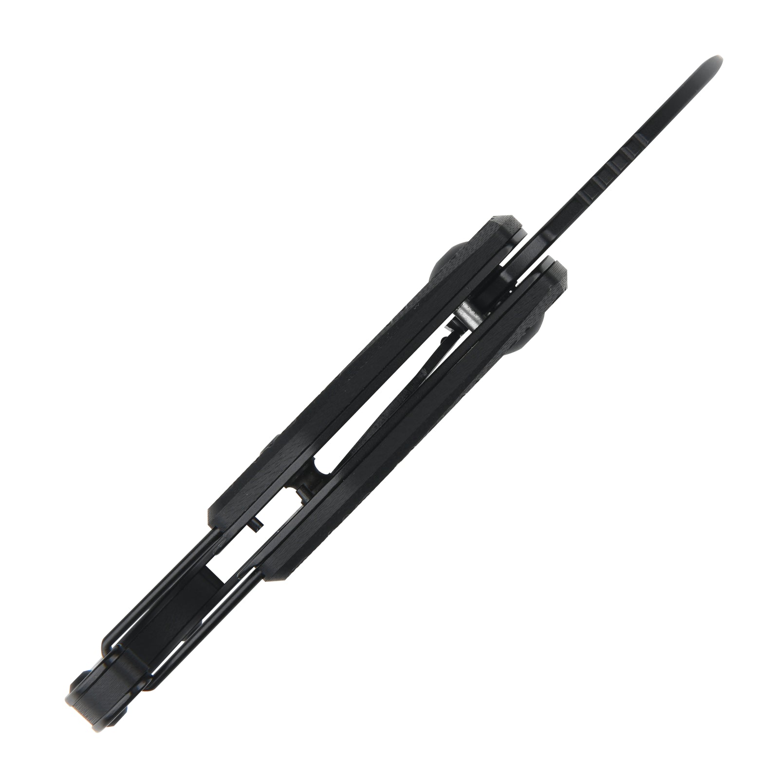 CJRB Anansi J1964 AR-RPM9 Steel Blade G10 Handle Folding Knives Black G10 Handle/Black PVD Finish