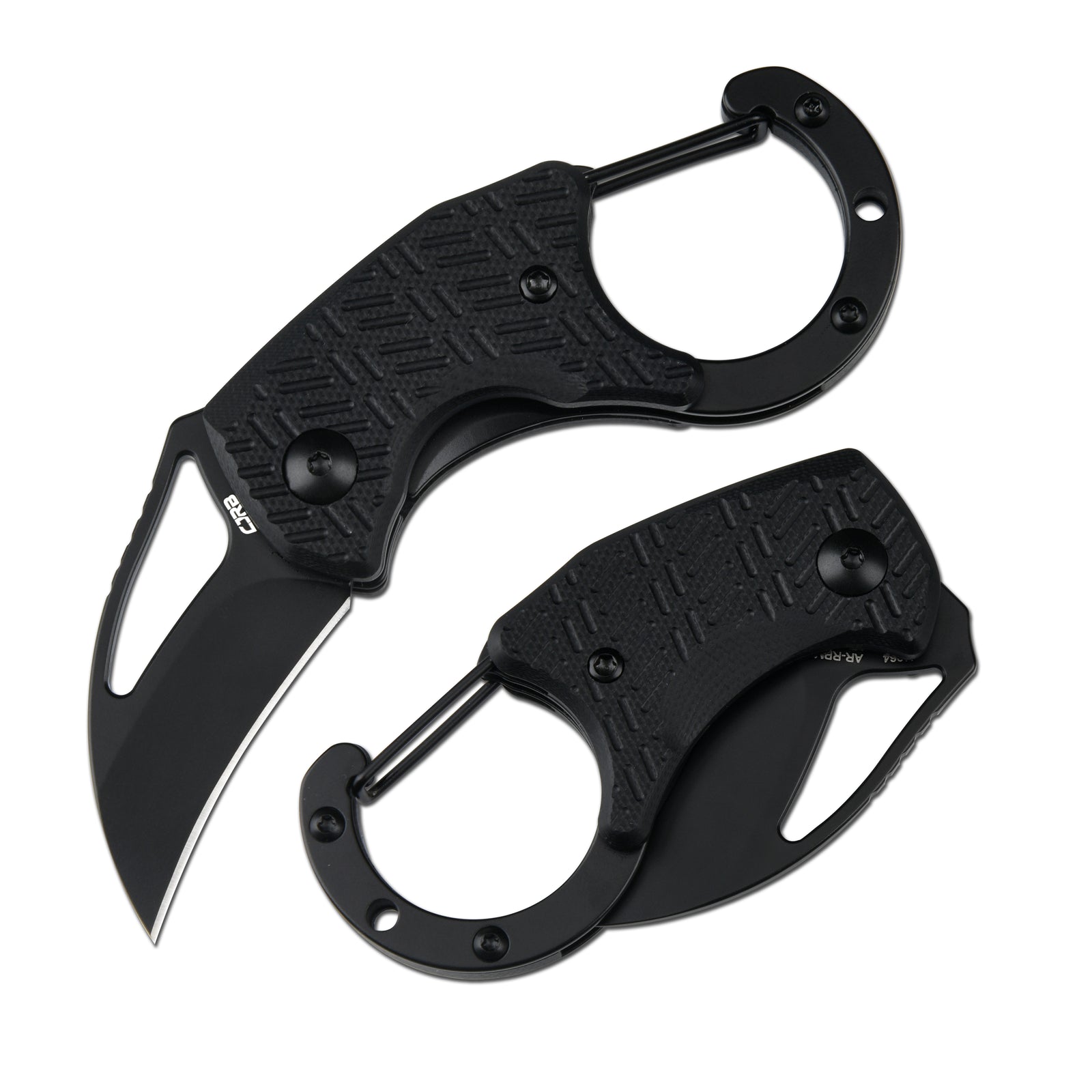 CJRB Anansi J1964 AR-RPM9 Steel Blade G10 Handle Folding Knives Black G10 Handle/Black PVD Finish