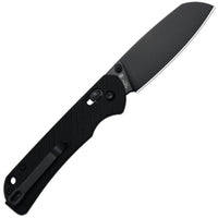 CJRB Lyrid J1953 AR-RPM9 Steel Blade G10 Handle Folding Knives - Black PVD/Black G10 (J1953-BBK)