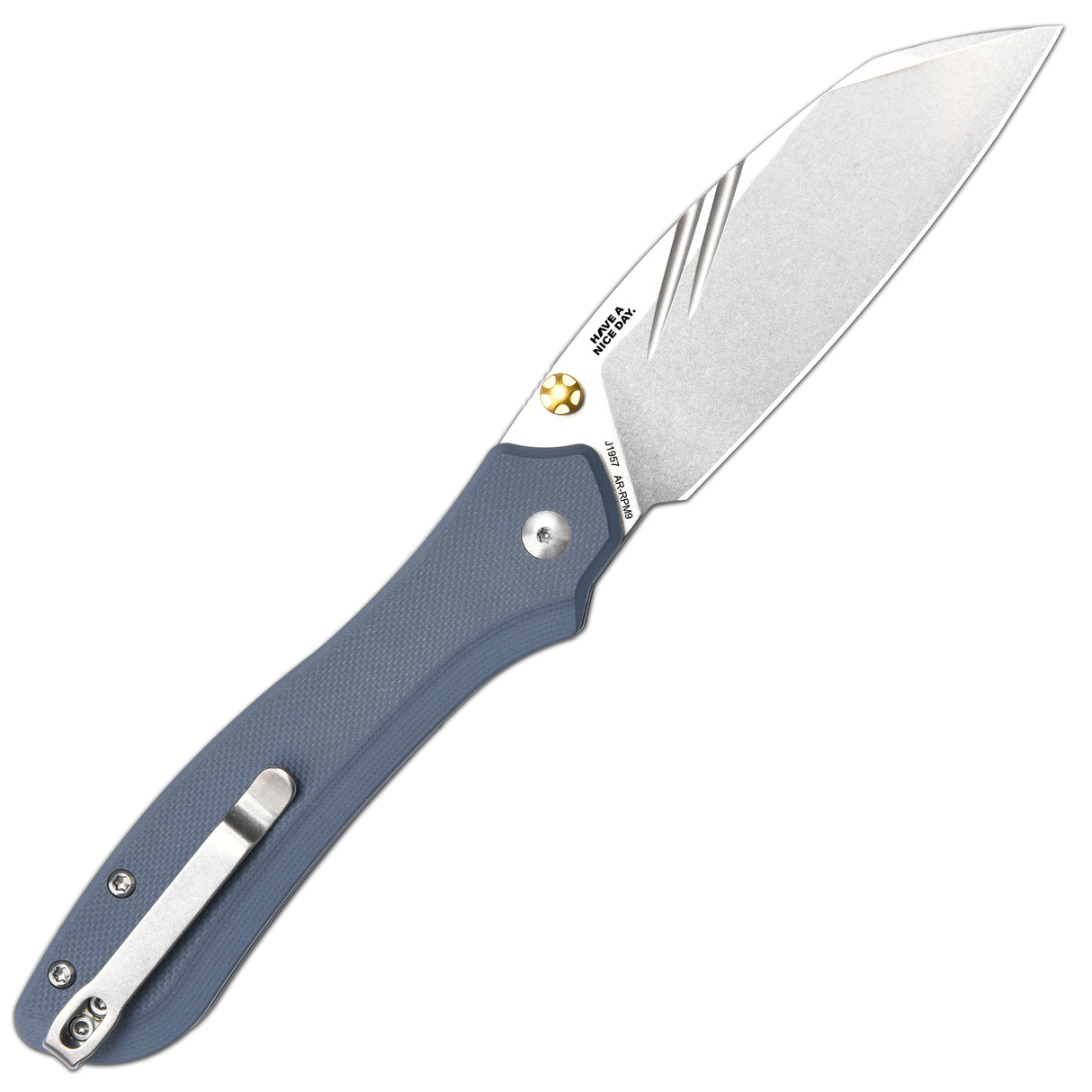 CJRB Fugly J1957 AR-RPM9 Steel Blade G10 Handle Folding Knives