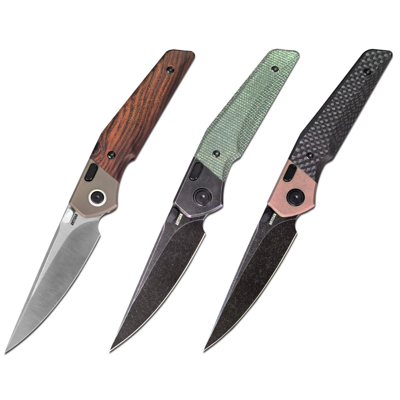 ArtisanCutlery Coda ATZ-1897 AR-RPM9 Blade Folding Knives(PROTOTYPE)