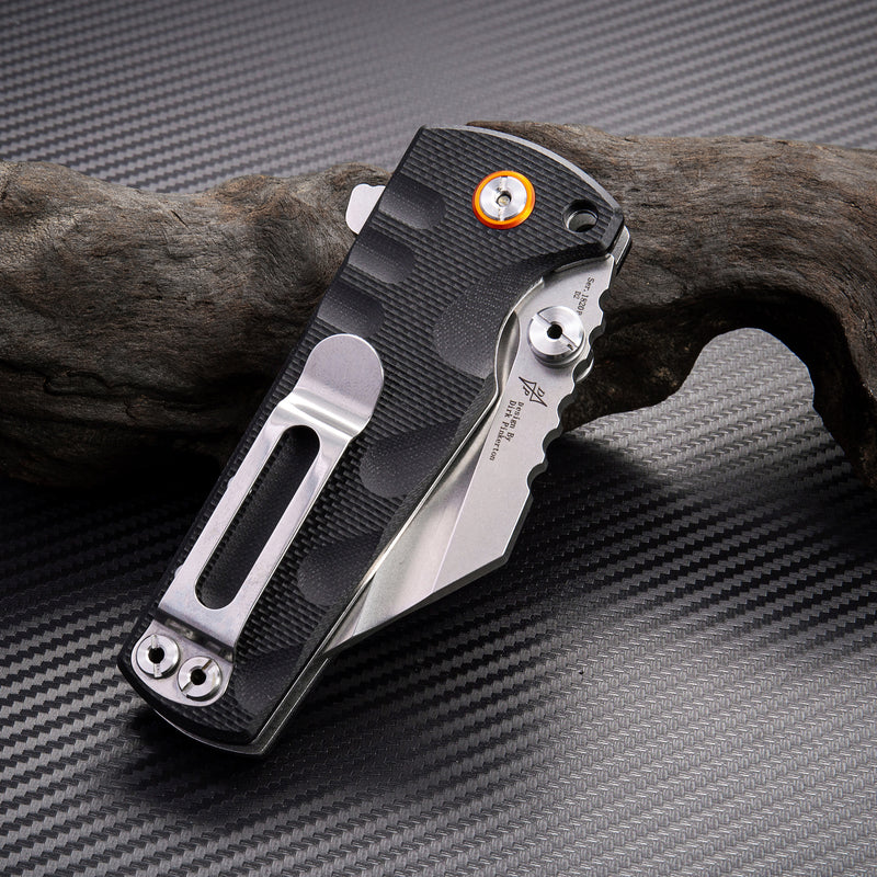 Artisan Cutlery Proponent ATZ-1820P D2 Blade G10 Handle Folding Knives - Black (1820P-BKF)