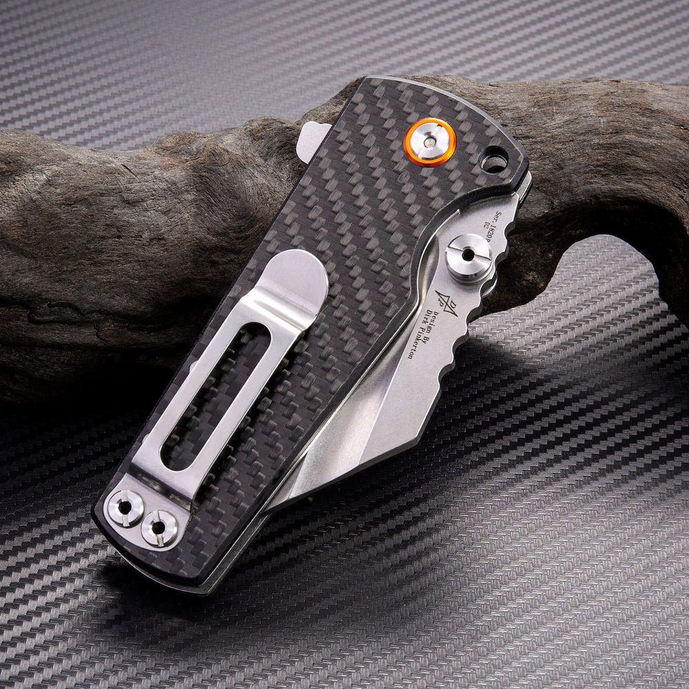 Artisan Cutlery Proponent ATZ-1820P D2 Blade Carbon Fiber Handle Folding Knives