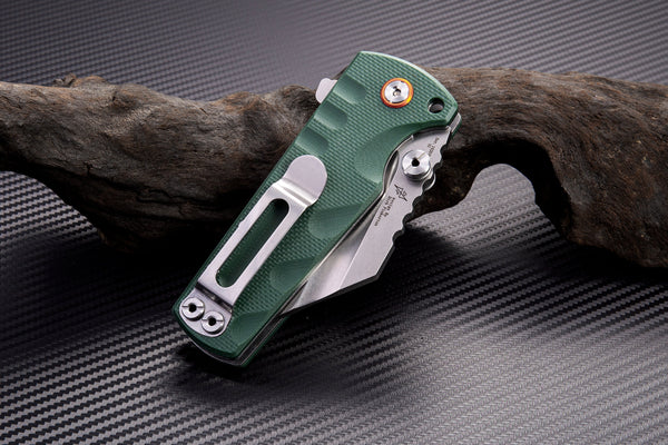Artisan Cutlery Proponent ATZ-1820P D2 Blade G10 Handle Folding Knives - Green (1820P-GNF)