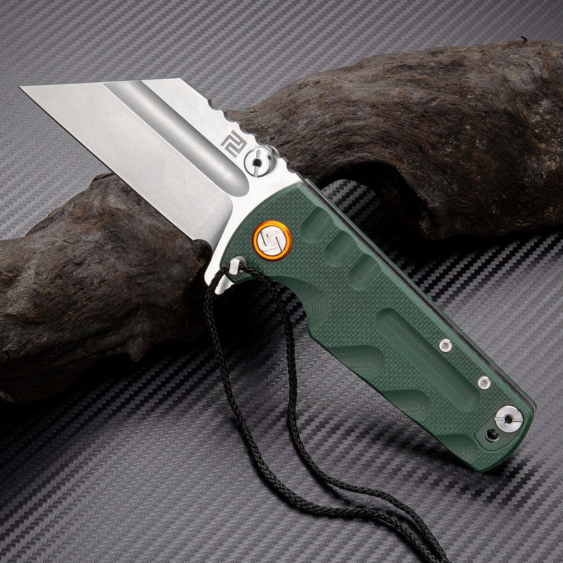 Artisan Cutlery Proponent ATZ-1820P D2 Blade G10 Handle Folding Knives - Green (1820P-GNF)
