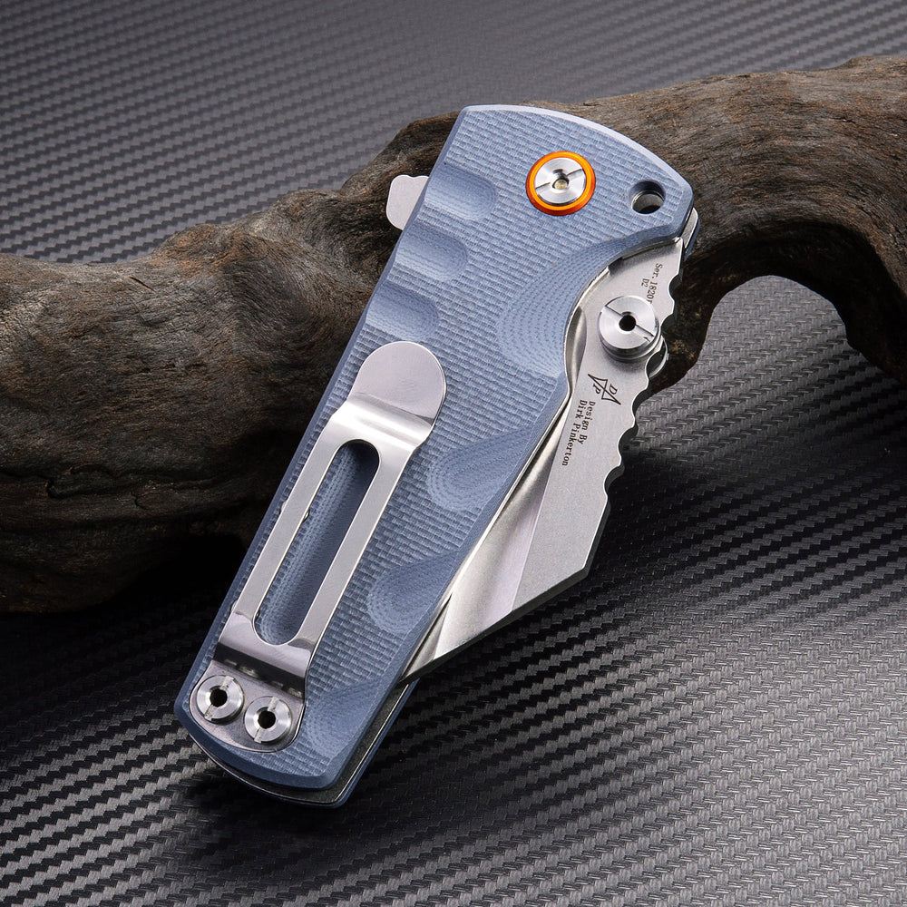 Artisan Cutlery Proponent ATZ-1820P D2 Blade G10 Handle Folding Knives - Gray (1820P-GYF)