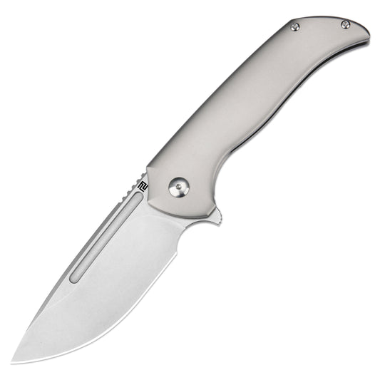 ArtisanCutlery Trux ATZ-1861G S35VN Blade Titanium Handle Folding Knives