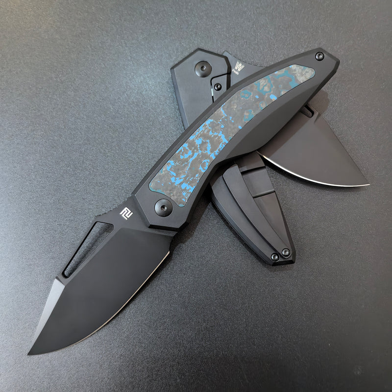 ArtisanCutlery Fragarach ATZ-1879G S90V Blade Titanium Handle Folding Knives(PROTOTYPE)