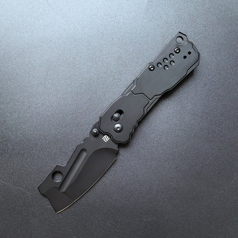 ArtisanCutlery Butcherling ATZ-1881 Titanium Handle Folding Knives(PROTOTYPE)