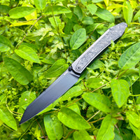 ArtisanCutlery  M14-V1 ATZ-1886G S35VN Blade Titanium and Carbon Fiber Handle Folding Knives(PROTOTYPE)