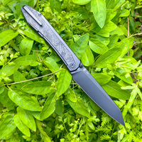 ArtisanCutlery  M14-V1 ATZ-1886G S35VN Blade Titanium and Carbon Fiber Handle Folding Knives(PROTOTYPE)
