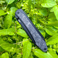 ArtisanCutlery  M14-V1 ATZ-1886G S35VN Blade Titanium and Carbon Fiber Handle Folding Knives(PROTOTYPE)