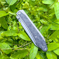 ArtisanCutlery  M14-V1 ATZ-1886G S35VN Blade Titanium and Carbon Fiber Handle Folding Knives(PROTOTYPE)