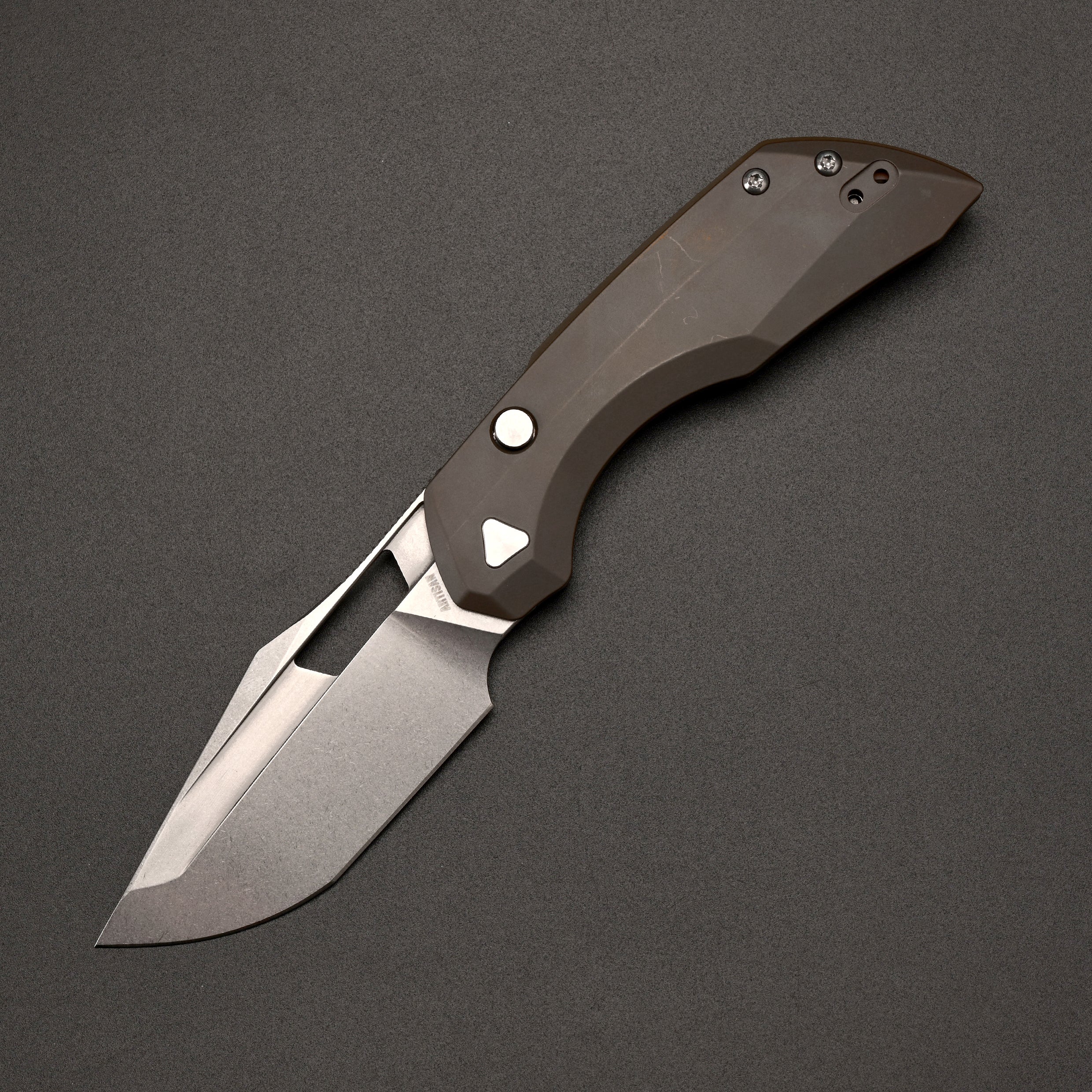 ArtisanCutlery Mousebird ATZ-1889G S35VN Blade Titanium Handle Folding Knives(PROTOTYPE)