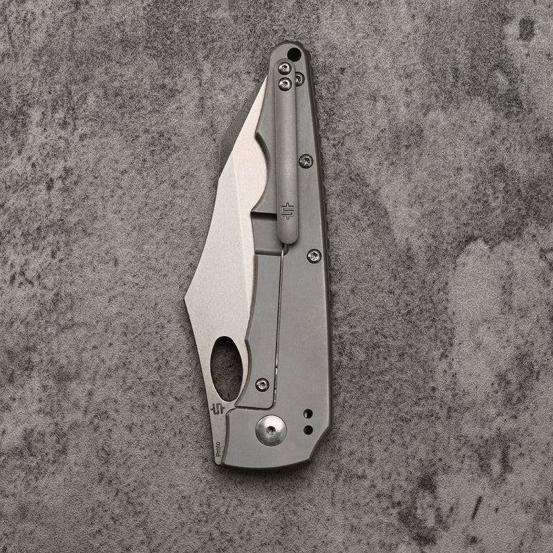 ArtisanCutlery Reactor ATZ-1891G S35VN Blade Steel Titanium Handle Folding Knives(PROTOTYPE)