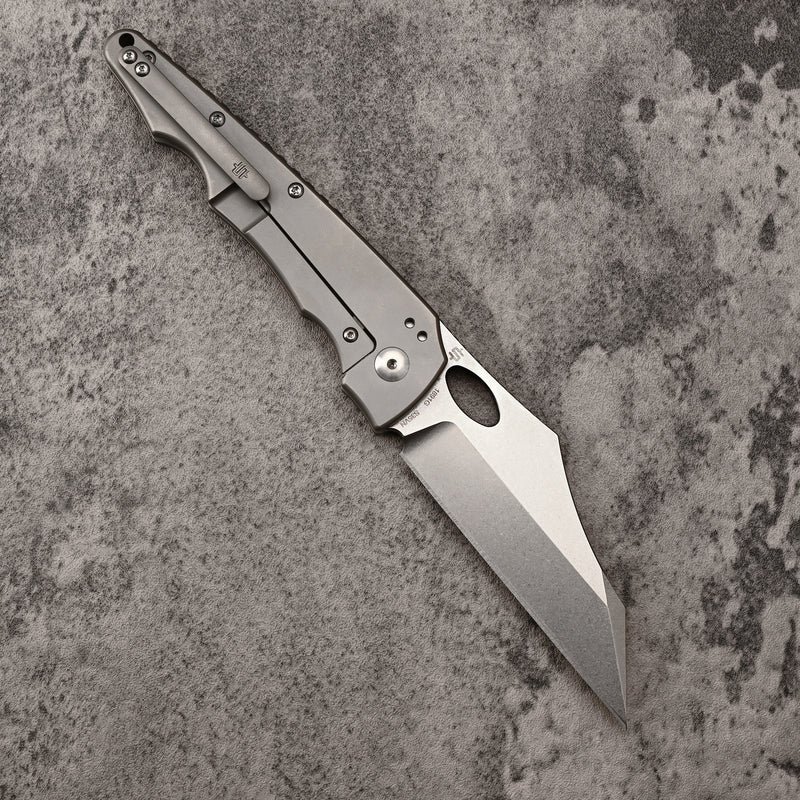 ArtisanCutlery Reactor ATZ-1891G S35VN Blade Steel Titanium Handle Folding Knives(PROTOTYPE)