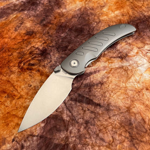ArtisanCutlery Marlin ATZ-1895G S35VN Blade Titanium Handle Folding Knives(PROTOTYPE)