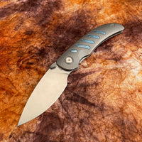 ArtisanCutlery Marlin ATZ-1895G S35VN Blade Titanium Handle Folding Knives(PROTOTYPE)